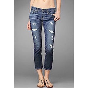 AG Jeans Stilt Cigarette Crop 32